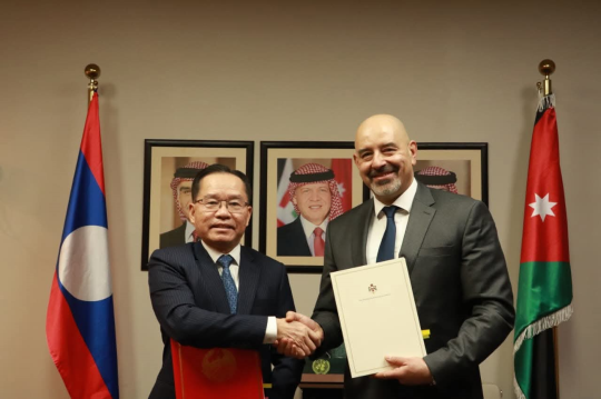 Laos and Jordan Establish Official Diplomatic Relations